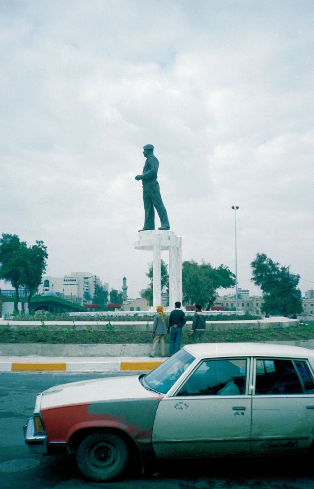 Denkmal für den irakischen Verteidigungsminister Adnan Khairallah