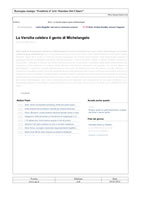 La Versilia celebra il genio di Michelangelo