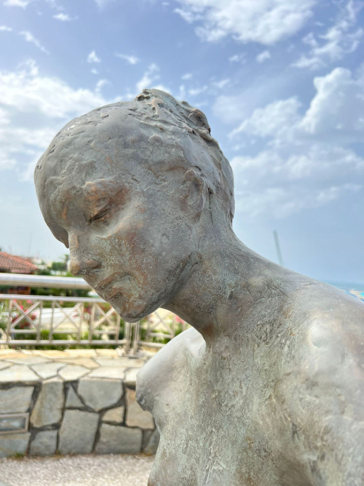 Die Gießerei Del Chiaro in der Via dell'Arte in Marina di Pietrasanta