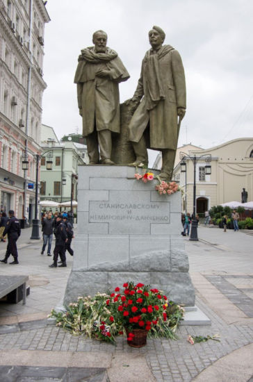 Portrait de Konstantin Sergeevič Stanislavskij et Vladimir Nemerovich Danchenko