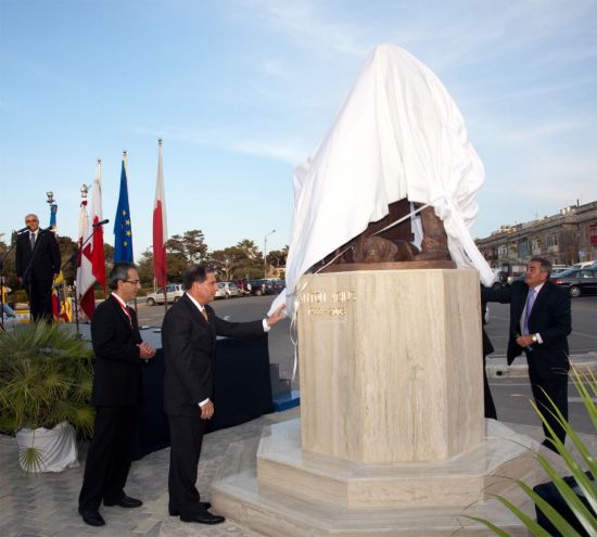 Monument to Anton Agius (inauguration)