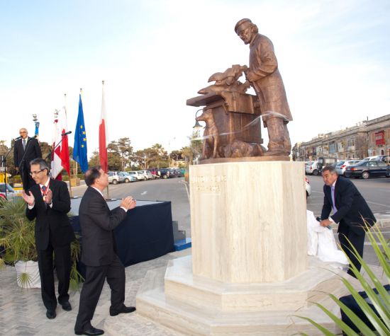 Monumento ad Anton Agius (inaugurazione)