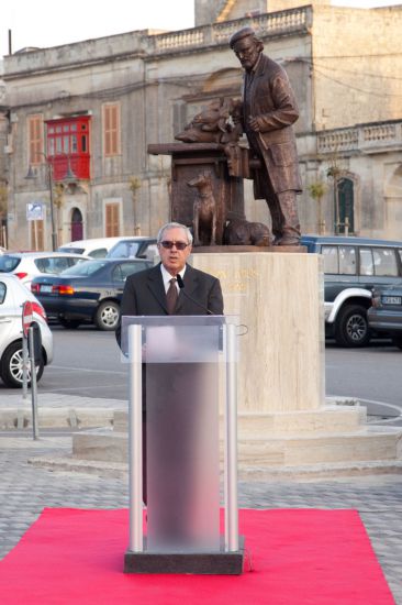 Monument to Anton Agius (inauguration)